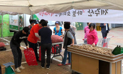 제주농협 햇마늘 직거래장터 운영