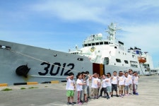 제주시청 직장어린이집, 제주해경 경비함정 체험견학