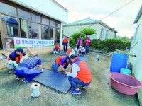 모슬포라이온스클럽, 독거노인가구 방충망 교체 봉사활동