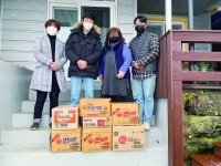 합기도 태무관, 사랑의 라면트리 전달식