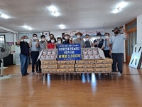 대정농협, 경로당 30곳에 삼계탕 3,000개 지원