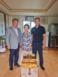 성산일출봉농협 애국지사 방문 감사 위문품 전달