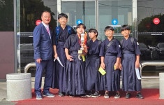 저청초 검도부, 전국대회 단체전 3위