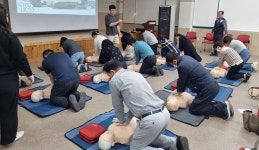 AED 관리책임자 심폐소생술 및 응급처치 교육 실시