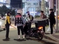 불법 이륜차 지도단속 실시