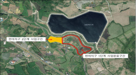 국가하천 승격 천미천 우수저류지 조성 반년째 중단