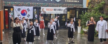 서귀포 올레시장에 울려 퍼진 대한독립 만세