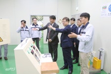 동서발전, 공동 연구개발 제품 생산현장 방문