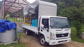 광해관리공단, 이동식 탈수기 2호기 개발