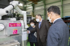 중부발전, 한성더스트킹·대양롤랜트 현장 방문