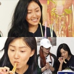런닝맨 마마무 화사, 생일기념 곱창 케이크 먹방…맨손으로 과감하게