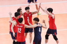 [아시안게임] 韓 남자배구, 대만 꺾고 12년 만에 AG 결승 진출...3-2 짜릿한 역전승