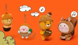 도토리·다람쥐로 변신한 가을 라이언...카카오프렌즈, 어텀 스토리 출시