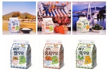 쌀·홍시·쑥...CU, 지역 특산물 담은 프리미엄 우유 출시