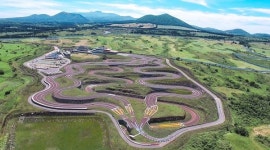 "제주를 달린다"...9.81파크, 국내 최초 그래비티 레이싱 대회 개최