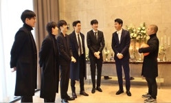 '핸섬타이거즈' 김승현, 결혼식장 찾은 멤버들...이상윤이 건넨 덕담은?
