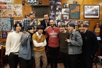 방탄소년단, 美 '지미 팰런쇼'서 신보 타이틀곡 무대 최초 공개
