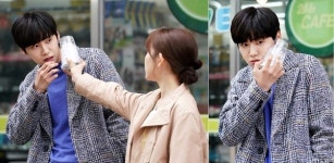 그 남자의 기억법 김슬기-이진혁, 핑크빛 로맨스 시작? 편의점 데이트 포착