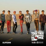 SuperM(슈퍼엠), 투게더앳홈 유일한 韓 가수…빌리 아일리시-찰리 푸스 나란히