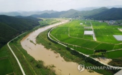여주 청미천, 홍수경보 격상…범람피해 주의 당부