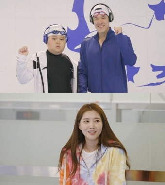 '편스토랑' 오윤아·민이, 마린보이 박태환과 특별한 시간