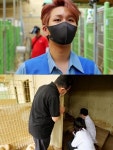 펫 비타민 김수찬, 유기견들과 동행 앞장…펫뷸런스 변신
