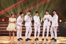 [포토] '트민' TOP4 김소연·김재롱·더블레스·안성준, 'MBC 가요대제전' 접수