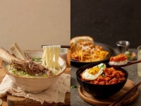쿠캣마켓 코엑스몰점, 왕갈비 칼국수·닭갈비덮밥 출시