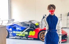 정동하, 카레이서 변신…울산 DR모터스포츠 출정식 참여