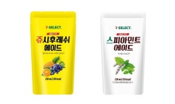 세븐일레븐X롯데껌, 이색 파우치음료 2종 선봬