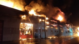 충주 참기름공장서 화재...4억9000만원 재산피해