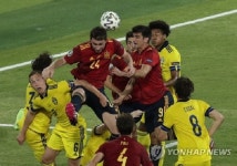 '점유율 85%' 스페인, 일방적 공격에도 스웨덴과 0-0 무승부