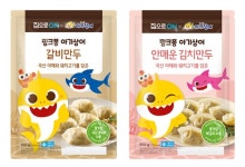 대상 집으로ON, 핑크퐁 아기상어 간식 4종 출시