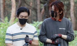 친환친구 데이식스 제이·버나드 박, 해안 환경 지킴이 활동 실천