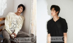 나인우, 연기·예능에 기타 연주까지…뉴빈 에이알 화보