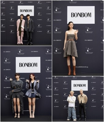 이정재·아이브 이서&레이, 서울패션위크 '본봄' 포토월 장식