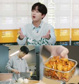 '편스토랑' 이찬원, 애교도 요리도 '부전자전'...비하인드 공개