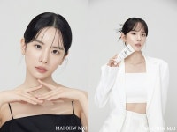 우주소녀 설아, 비건 스킨케어 브랜드 뮤즈...청초&우아美