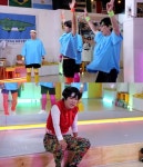 놀뭐 조혜련, 태보 누나의 에어로빅 훈련 너무 안 맞는데?