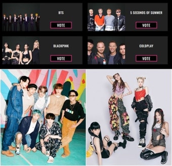 방탄소년단·정국·블랙핑크, 美 '피플스 초이스 어워즈' 후보