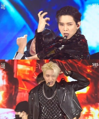 에이티즈, SBS '가요대전'서 '러시아워'→'댓댓' 올해 인기 K팝 총망라