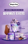 하겐다즈, 봄시즌 블루베리 타르트 아이스크림 출시