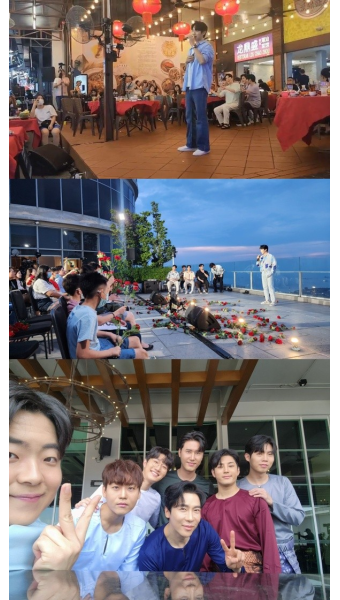 손태진 등 '불트' TOP7, 말레이시아 게릴라 버스킹 포착