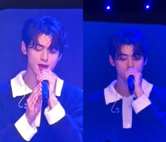 故문빈 향한 그리움...차은우, 태국 일정 소화 중 '눈물'