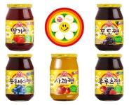 오뚜기X위글위글, 병쨈 5종에 아트웍 적용
