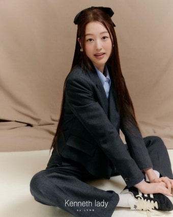 아이브 장원영 친언니 장다아, 케네스레이디 모델 발탁