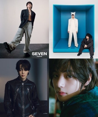 정국 'Seven', 빌보드 '글로벌' 6주째 석권...제이홉 '빌보드200' 6위