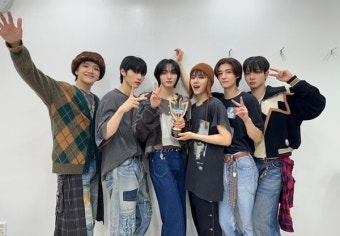 보이넥스트도어, '뭣 같아'로 음방 2관왕! '쇼챔' 1위