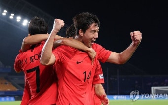 황선홍호, 바레인에 3-0 '16강행'...후반 이한범·백승호·고영준 연속골