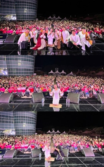 송가인, '2023 바라지' 제주공연 성료...